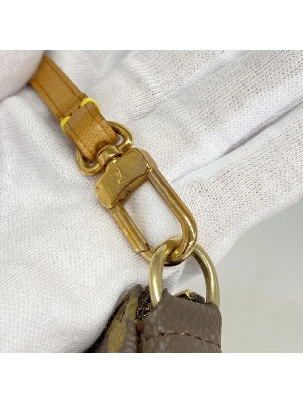 Louis Vuitton Pouch Monogram Pochette Brown - Picture 8 of 10